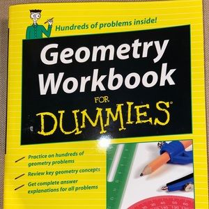 Geometry Workbook for Dummies by Mark Ryan 2006